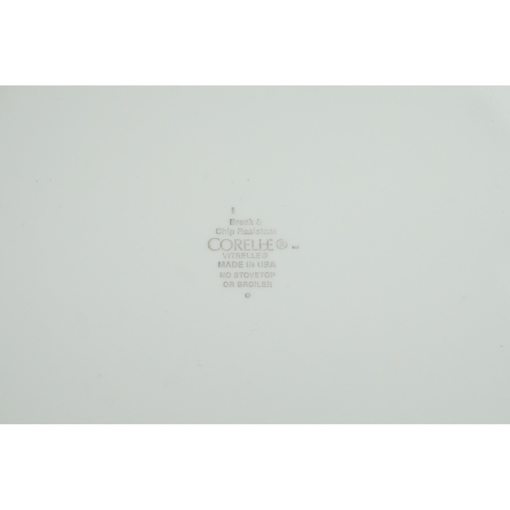 Corning Corelle Vitrelle Midnight‎ Garden 5pc Lunch Plate VGC - Picture 4 of 4